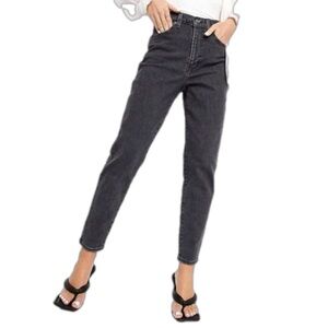 Levi’s Jeans High Waisted Taper Denim in Washed Black Coastal Cowgirl - Size 26